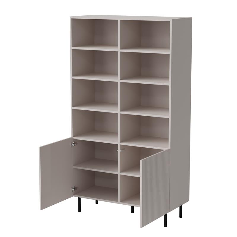 PAXOS REG1 regál, kašmír/nohy čierne