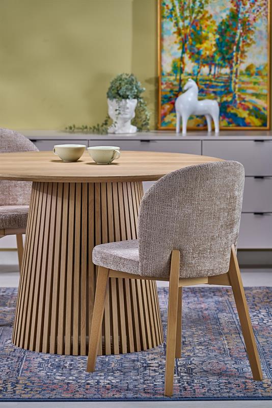 FARGO rozkladací jedálenský stôl, prírodný/prírodný