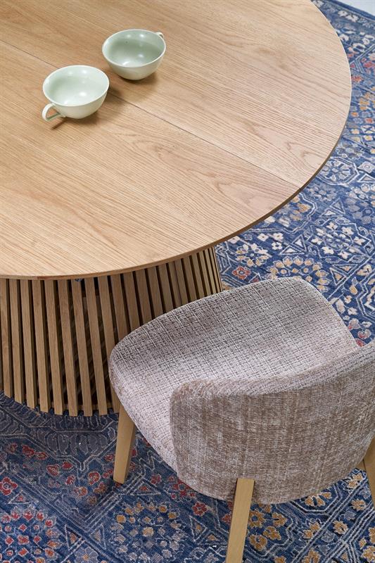 FARGO rozkladací jedálenský stôl, prírodný/prírodný