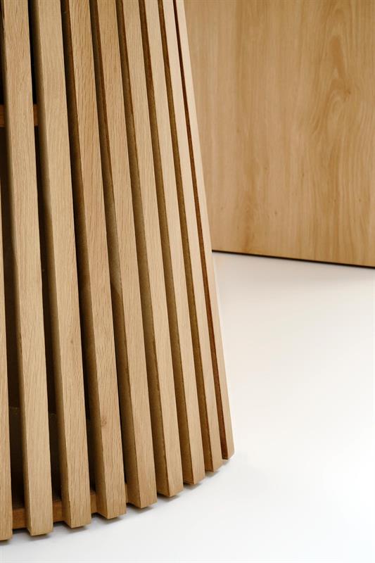 FARGO rozkladací jedálenský stôl, prírodný/prírodný