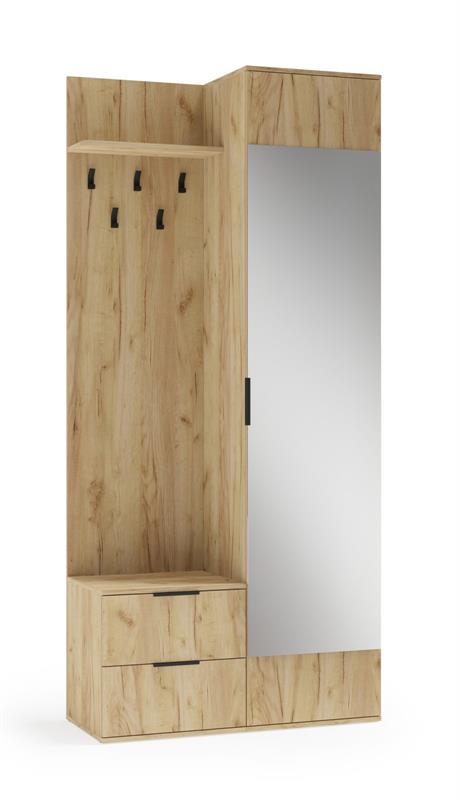 CORAL predsieňová zostava, dub zlatý