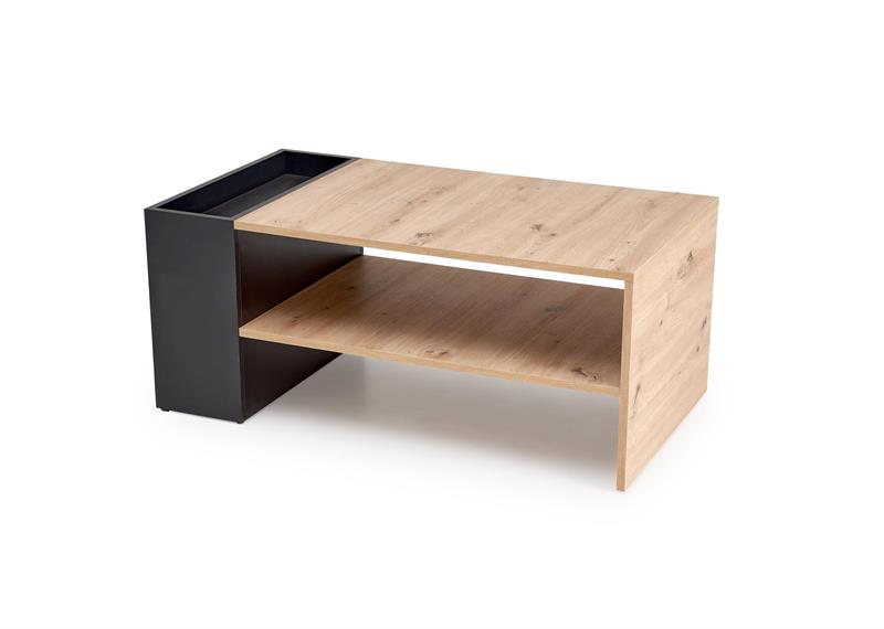 MURCIA konferenčný stolík, dub artisan / čierna