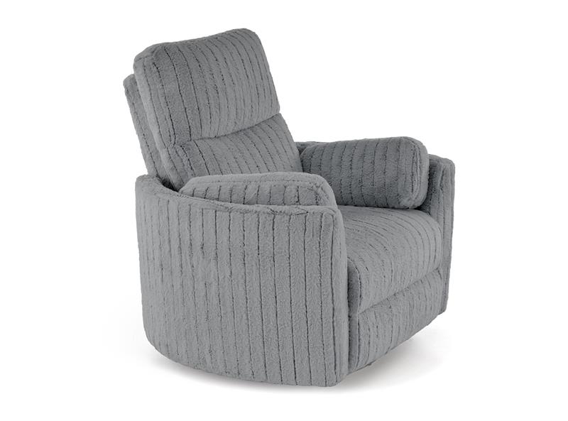 PEGAS relaxačné kreslo, sivé