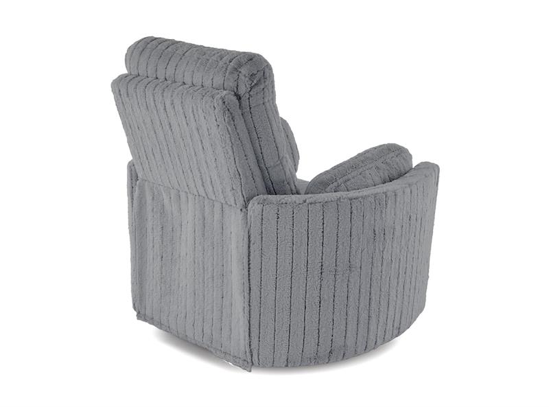 PEGAS relaxačné kreslo, sivé